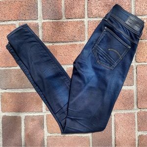 NWOT G-Star Raw Lynn Mid Skinny W28 L34